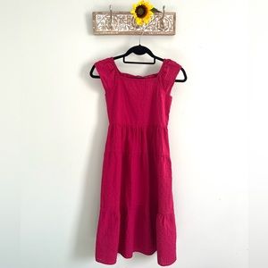 🌻OLD NAVY Girls Tiered dress-Size Large (10-12)
